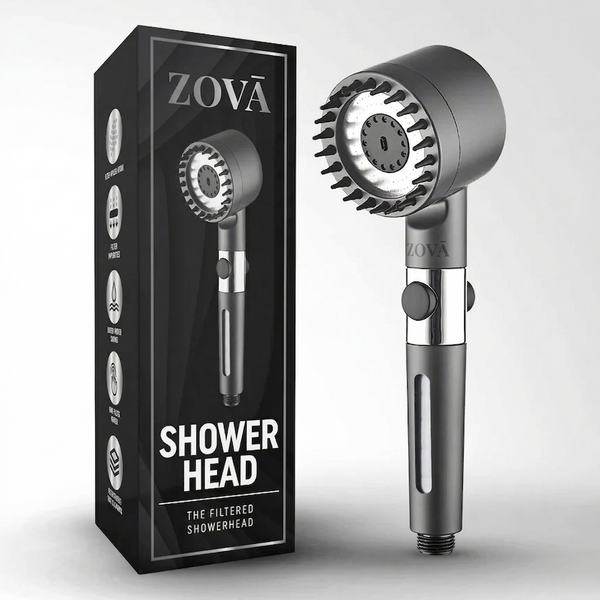 THE ZOVA FILTERED SHOWERHEAD™
