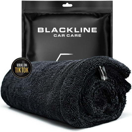 UltraZova™ - Blacklined Twisted Loop Car Towel