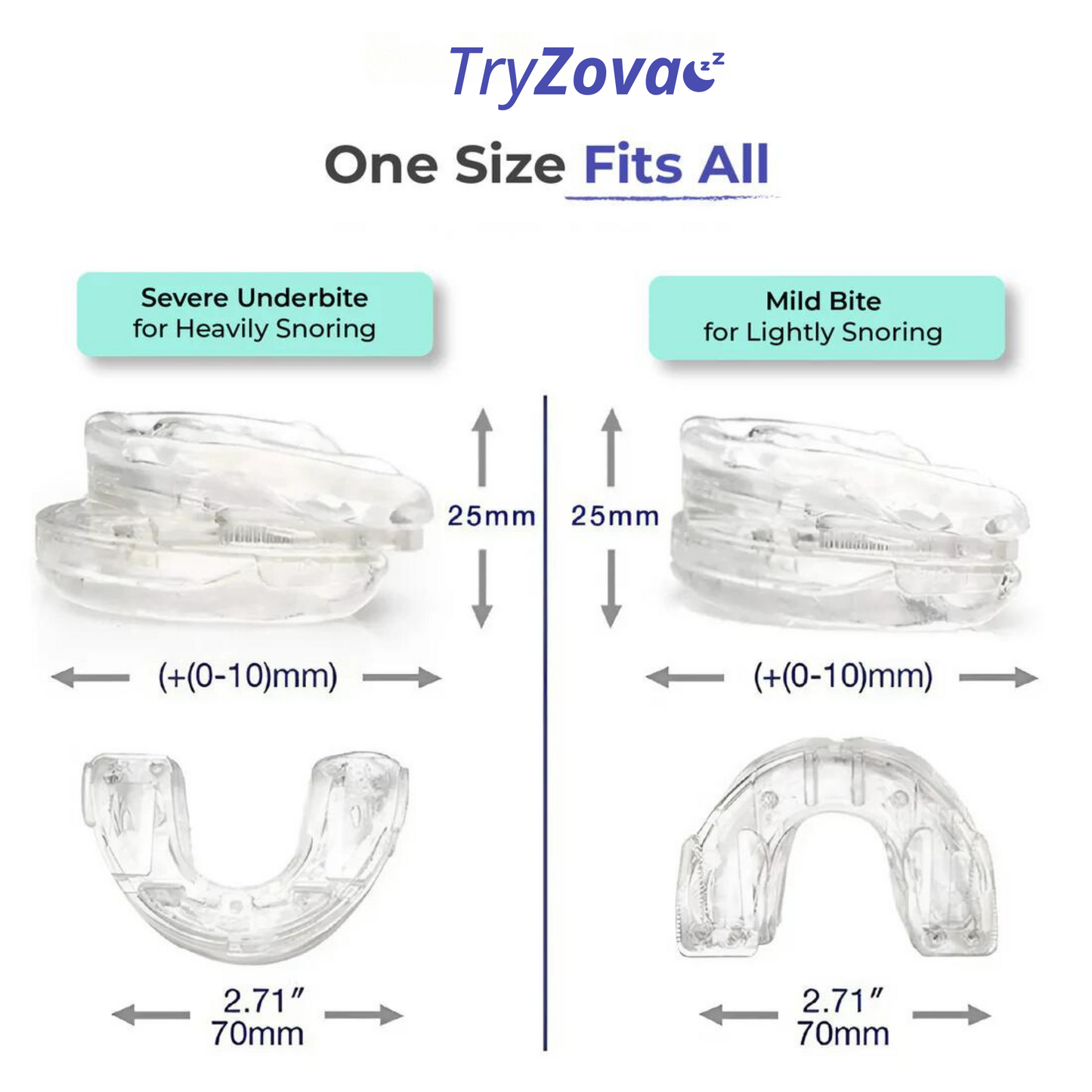 Try Zova™ Anti-Snoring Mouthpiece